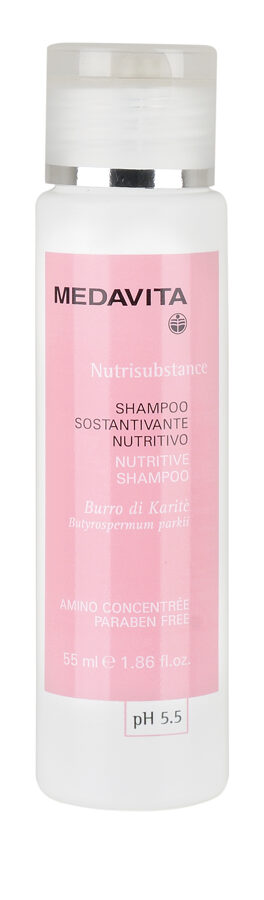  NUTRISUBSTANCE Barojošs šampūns matu šķiedras piepildīšanai 55ml